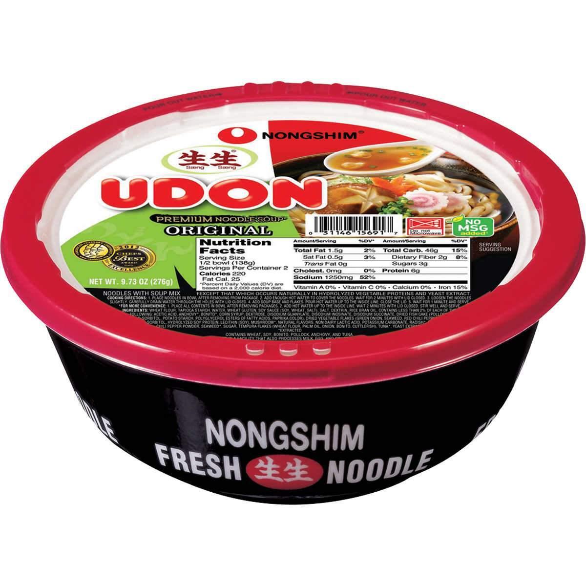 Удон в стакані Nongshim, 276 г.