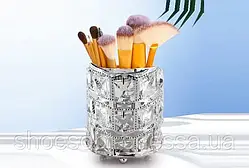 Свічник декоративний із кристалами, підставка під пензлики.