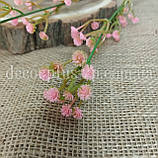 Гілочка гіпсофіла 60см, рожева, фото 2