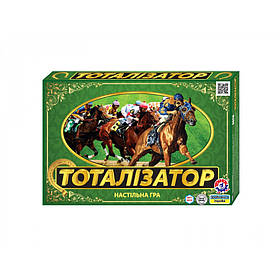 Настільна гра "Тоталізатор" ТехноК 0410TXK ігрове поле, картки, гроші, Toyman