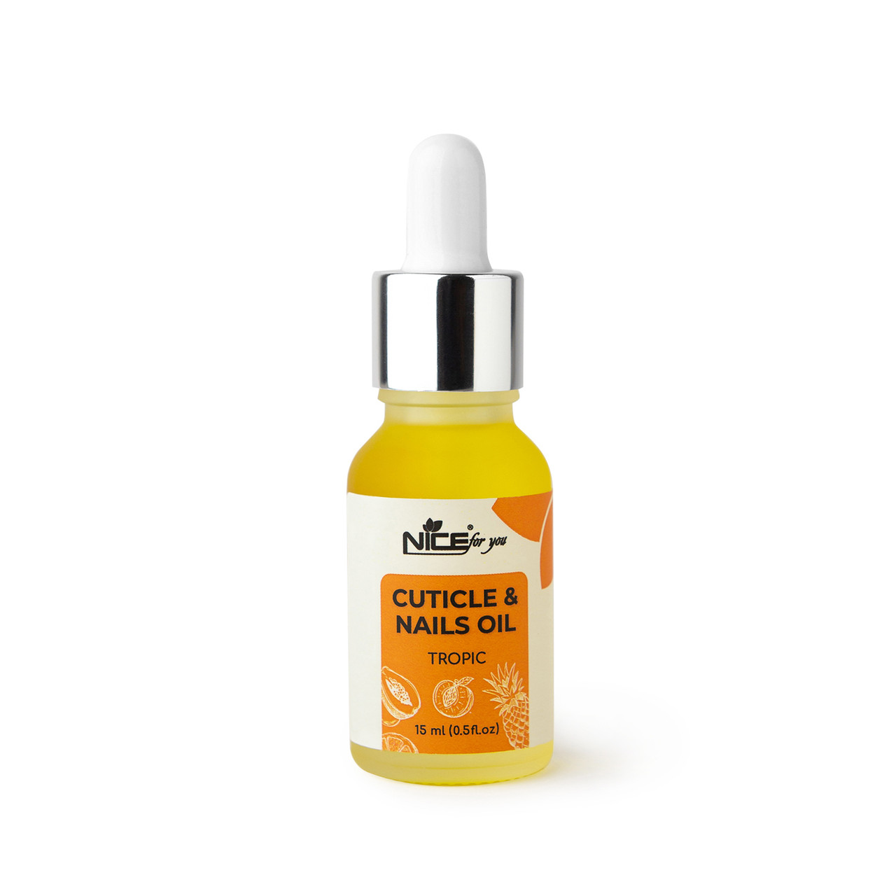 Олійка для догляду за нігтями та кутикулою Nice for You Tropic 15 мл