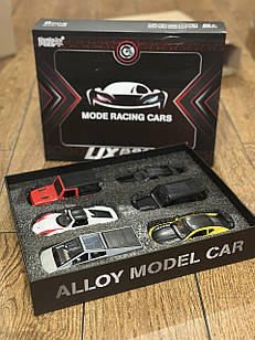 Набір металевих машинок 6 шт. реалістичні машинки, супер якість