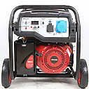 Бензиновий генератор КВІТКА PRO SC7000E + олива (5.8 кВт) (110-7005), фото 3