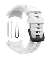 Ремінець для Garmin Instinct 2X Solar Гармин Инстинкт 2X Солар (білий)