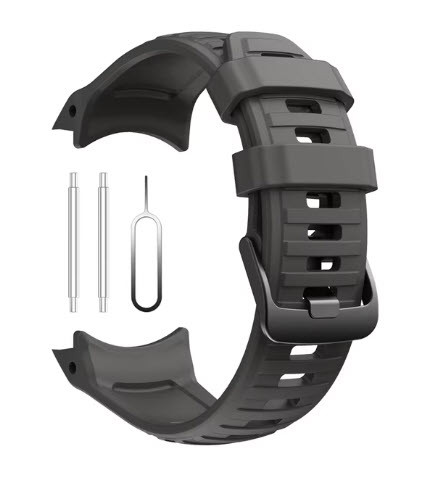 Ремінець для Garmin Instinct 2X Solar Гармин Инстинкт 2X Солар (сірий), фото 1