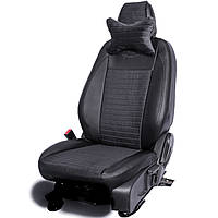 Чехлы на сиденье Ниссан Кашкай (Nissan Qashqai) Премиум алькантара