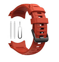 Ремінець для Garmin Instinct 2X Solar Гармин Инстинкт 2X Солар (червоний)