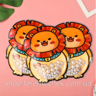 Пакет фігурний харчовий Левеня пакувальний 19х16х4 см зіп-застібка об'ємне дно універсальний для солодощів, фото 1