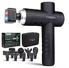 Перкусійний масажер MG03-T, масажний пістолет, massage Gun, фото 4