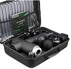 Перкусійний масажер MG03-T, масажний пістолет, massage Gun, фото 6