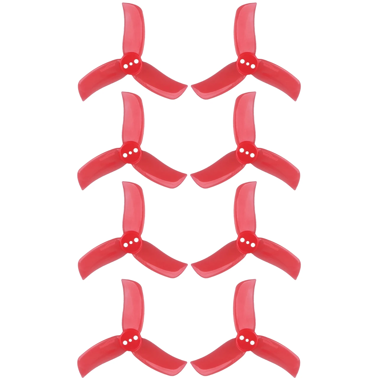 Gemfan Hulkie 2040 52 мм 3 лопаті (1,5 мм вал) для дронів 2S |Сetus X, Meteor85, Mobula8| (8 шт, Watermelon)