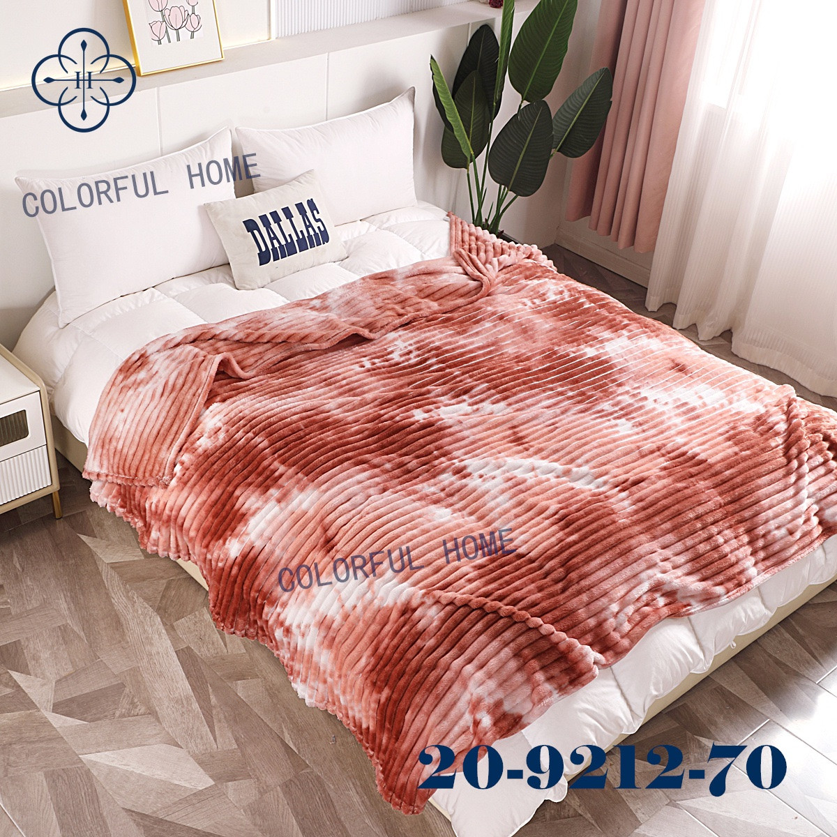 ПЛЕД  - ШАРПЕЙ КОЛЬОРОВИЙ, фото 1