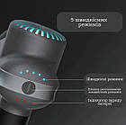 Перкусійний масажер для тіла та м'язів, ручний пістолет Booster Lightsaber LS Mini, фото 3