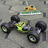 Перевертиш на радіоуправлінні VIRTUOZ Зелений | Трюкова машинка на пульті управління | Машина на радіокеруванні, фото 3