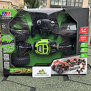 Перевертиш на радіоуправлінні VIRTUOZ Зелений | Трюкова машинка на пульті управління | Машина на радіокеруванні, фото 5