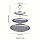 Підставка 3-ярусна для святкового сервірування срібна, фото 3