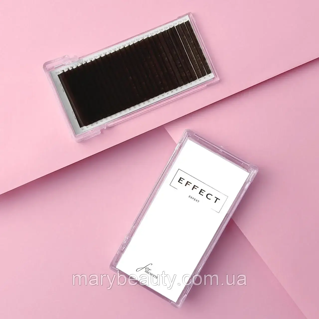 Вії Effect Expert Brunette C 0.10 (6-13) 28 ліній, фото 1
