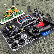 Дрифт машинка на радіоуправлінні BMW M4 Black - 30 км/год | Машинки для дрифту на пульті управління Дрифт машина, фото 5