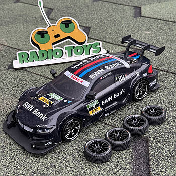 Дрифт машинка на радіоуправлінні BMW M4 Black - 30 км/год | Машинки для дрифту на пульті управління Дрифт машина