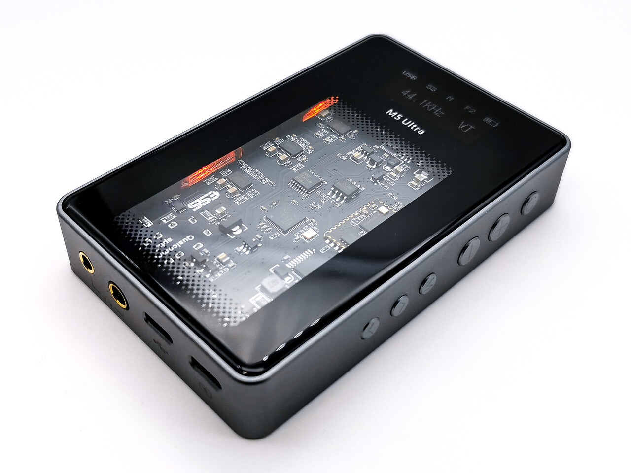 ⇒ MUSE HiFi M5 Ultra (Black) - підсилювач, ЦАП, DAC, Amplifier, на ES9038Q2M, 3.5/4.4, 3000 мАч
