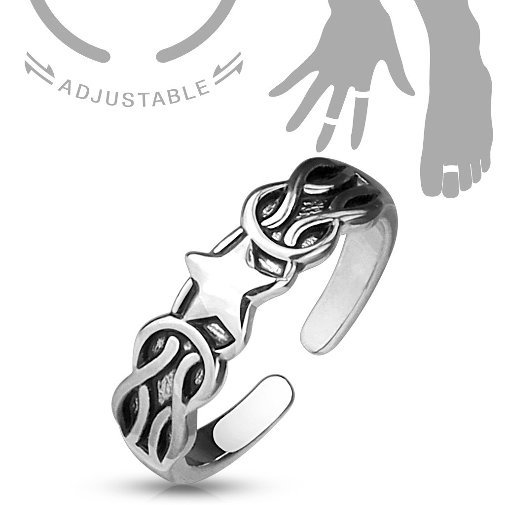 Кільце на фалангу «Зірка», фото 1