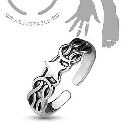 Кільце на фалангу «Зірка»