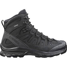 Черевики Salomon Quest 4D MID GTX Forces 2 EN — Black, тактичні берці соломин чорні квест Саломони