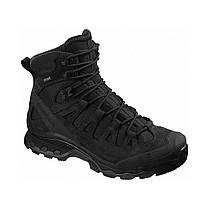 Черевики Salomon Quest 4D MID Forces 2 EN — Black, чорні тактичні берці соломон квест 4д саломон, фото 6