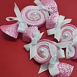 Набір Цукерки Брошка + дві резиночки Цукерка Конфета Конфетка Конфетки Новогодние резиночки Новорічні цукерки, фото 2