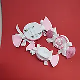 Набір Цукерки Брошка + дві резиночки Цукерка Конфета Конфетка Конфетки Новогодние резиночки Новорічні цукерки, фото 7