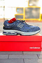 Зимові Чоловічі Кросівки New Balance 2002R Protection Pack GTX Blue/ Нью Беланс 2002Р Протекшн Пак ГТХ Сині, фото 5