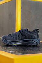Зимові Чоловічі Кросівки Hoka Tor Ultra Low Gore-Tex Black / Хока Тор Ультра Гор Текс Низькі Чорні, фото 3