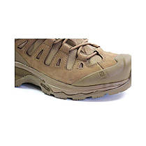 Тактичне взуття Salomon Quest 4D MID Forces 2 — Earth Brown, взуття військове salomon quest 4 ссу, фото 4