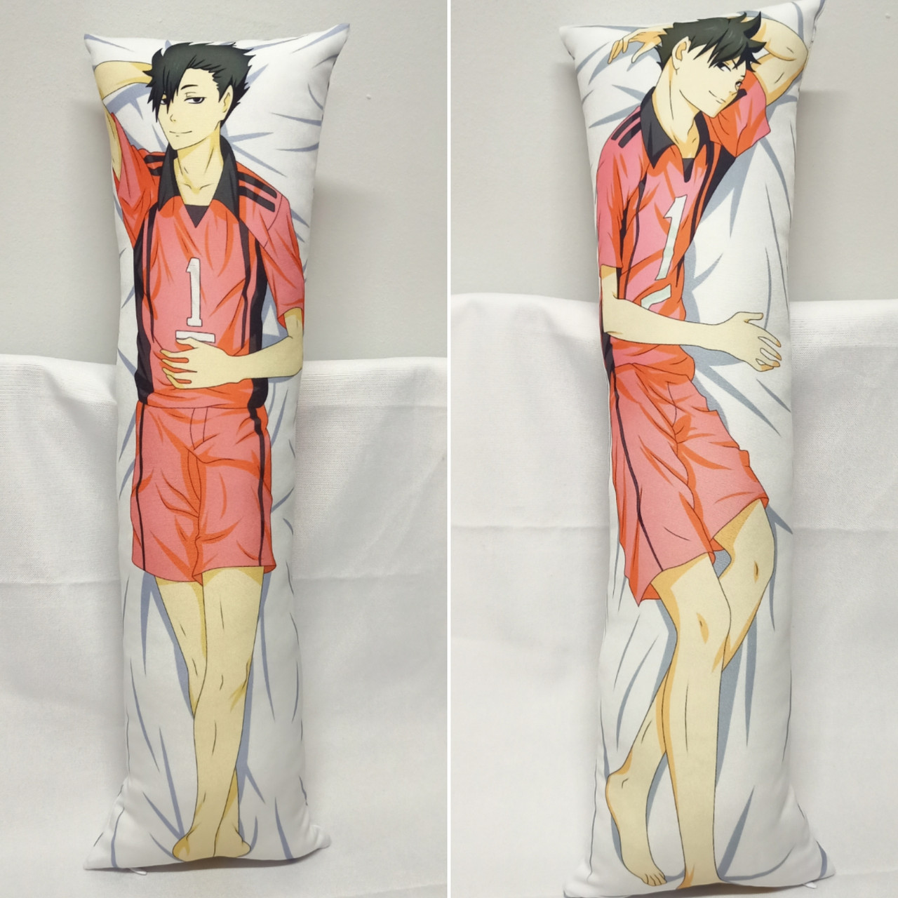 Дакімакура Волейбол Куроо Тецуро (54см х 18см) / Haikyuu | Аніме подушка, фото 1