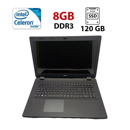 Ноутбук Acer Aspire ES1-711/ 17.3" (1600x900)/ Celeron N2940/ 4 GB RAM/ 120 GB SSD/ HD, фото 1