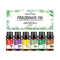 Набір водорозчинних ефірних олій для зволожувачів повітря, ароматерапії  Water 6 х 10мл