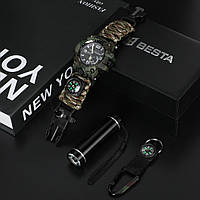 Besta Box Military Light подарунковий набір, з компасом