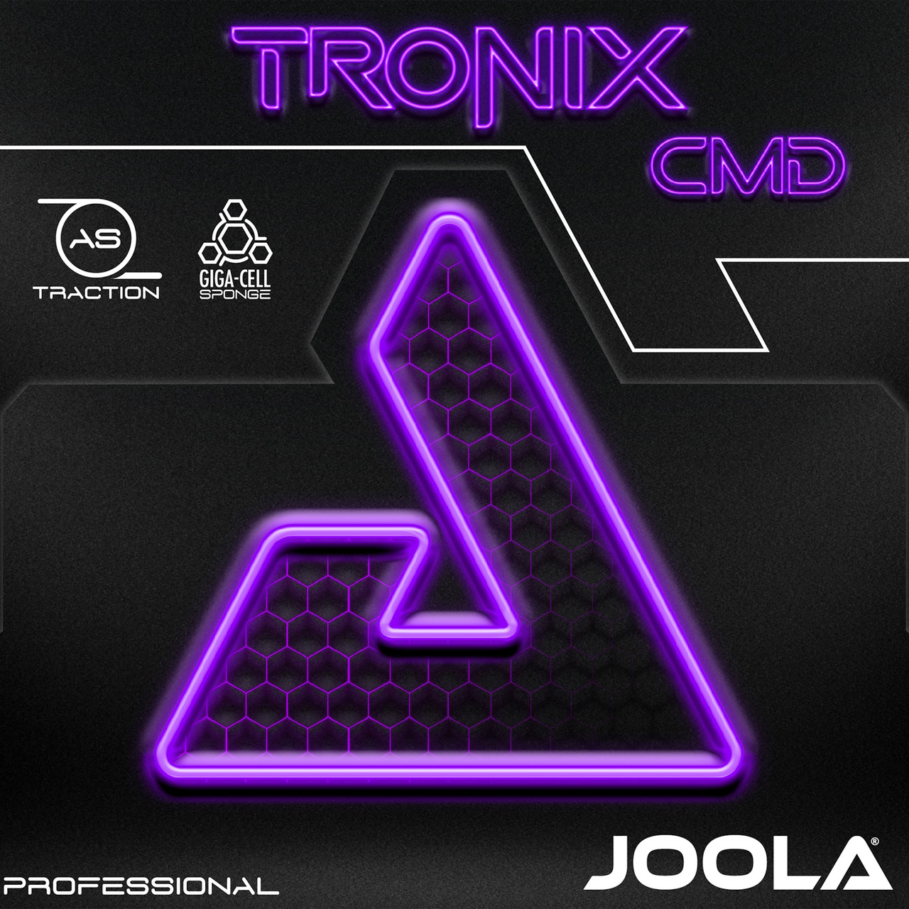 Накладка для ракетки Joola Tronix CMD 2.0 Black (70588), фото 1