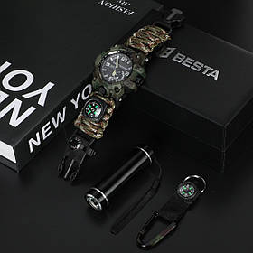 Besta Box Military Light подарунковий набір, з компасом