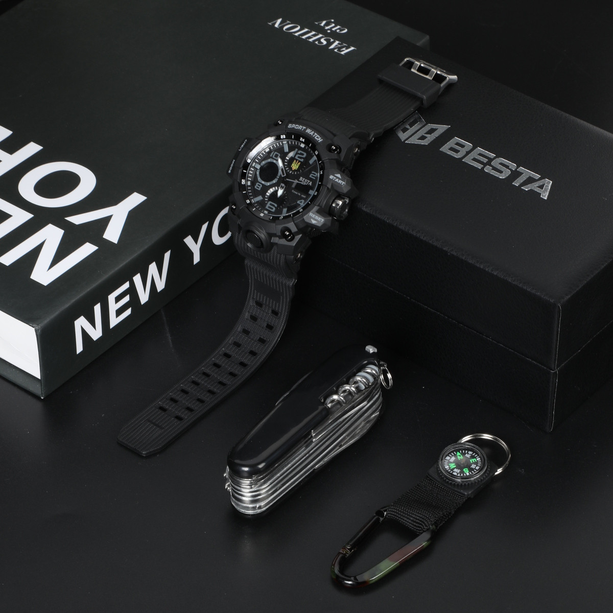 Besta Box Peremoga Set подарунковий набір, з компасом, фото 1