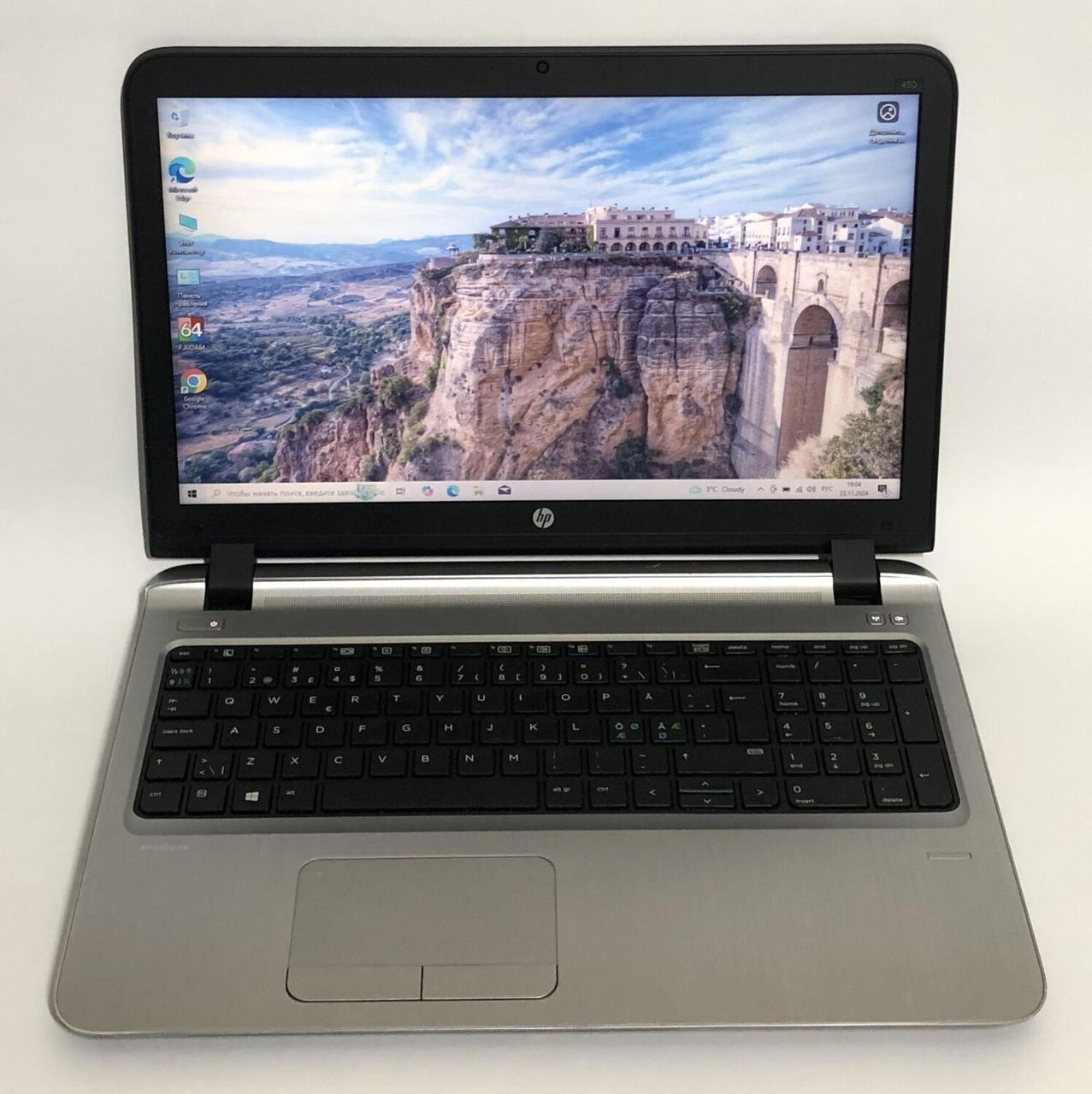 Б/в Ноутбук HP ProBook 450 G3 15.6" 1366x768| Core i3-6100U| 8 GB RAM| 500 GB HDD| HD 520