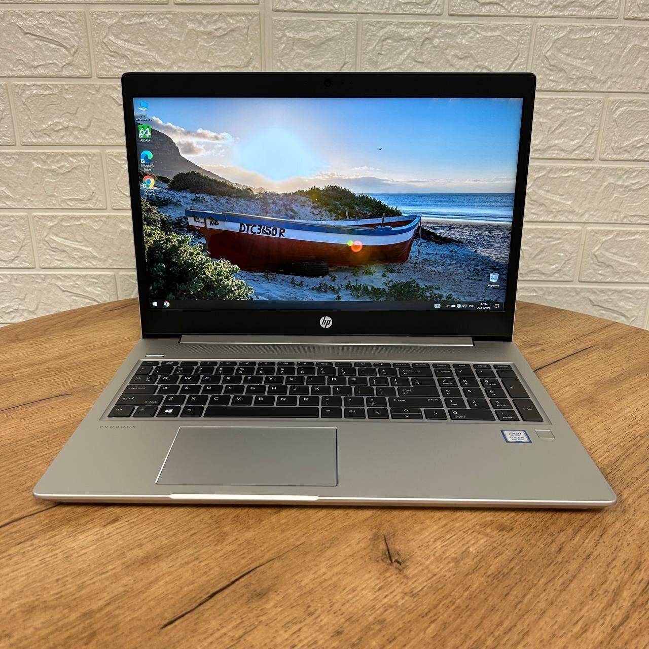 Б/в Ноутбук Б-клас HP ProBook 450 G6 15.6" 1920x1080| Core i5-8265U| 8 GB RAM| 256 GB SSD| UHD 620