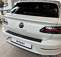 Накладка на бампер із загинанням Volkswagen Arteon з 2017 р. (Carbon)