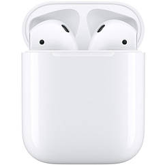 Б/В Навушники Apple AirPods with Charging Case MV7N2TY/A оригінальні бездротові навушники з кейсом для заряджання