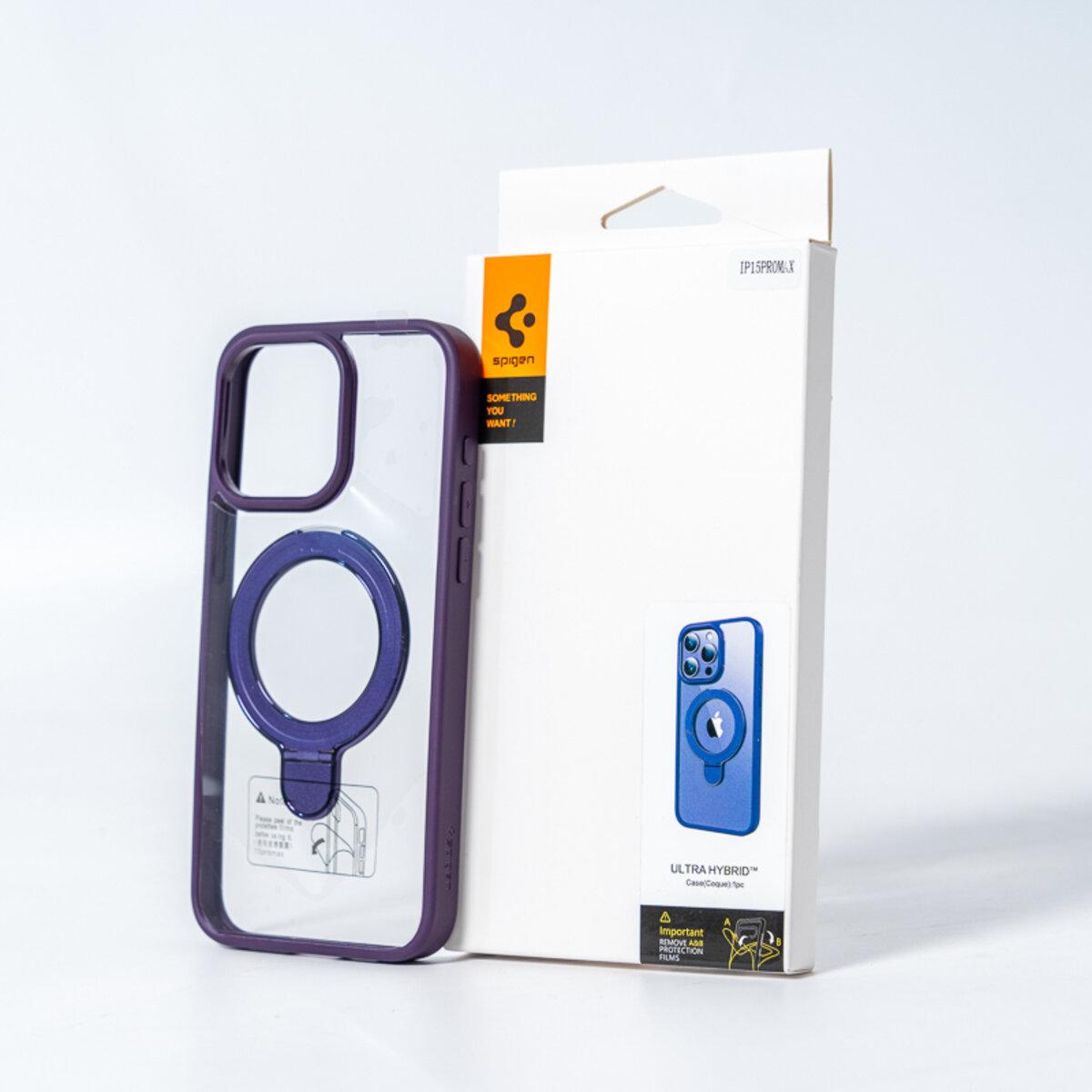 Чохол для смартфона Spigen AAA Magnetic Ring for Apple iPhone 15 Pro Max Purple, фото 1