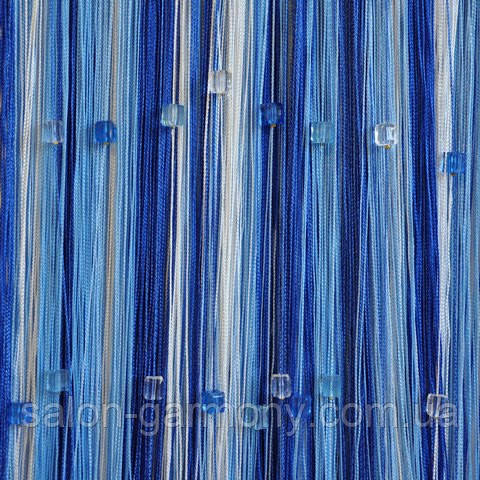Нитяные шторы радуга со стеклярусом (111208) - фото 1 - id-p27706309