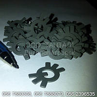 Шайба стопорная многолапчатая 8 ГОСТ 11872-89 Исполнение 1 ТАНТАЛ сталь 03кп