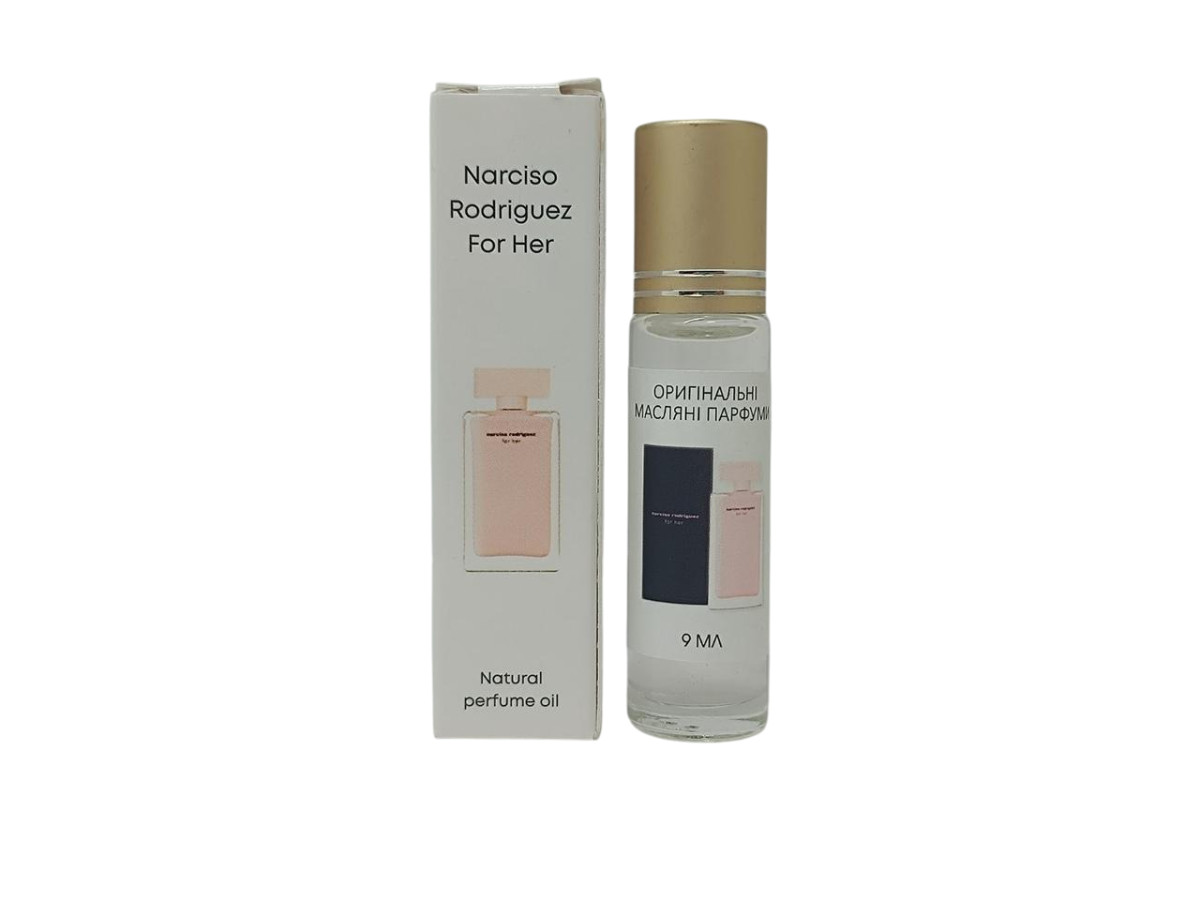 Narciso Rodriguez For Her — олійні парфуми жіночі 9ml, фото 1