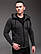 Чоловіча кофта на блискавці, з капюшоном RA 0544, фото 5