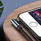 Аудіокабель UGREEN 3.5mm Male to 3.5mm Male Cable Gold Plated Metal Case with Braid 1m (Blue Black), фото 6